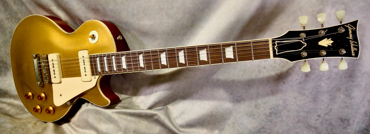 Jimmy wallace Bound Headstock “Gold Top” – Jimmy Wallace Guitars