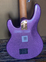 NEW ! Music Man Stingray Special 4H -Amethyst Sparkle with  Roasted neck
