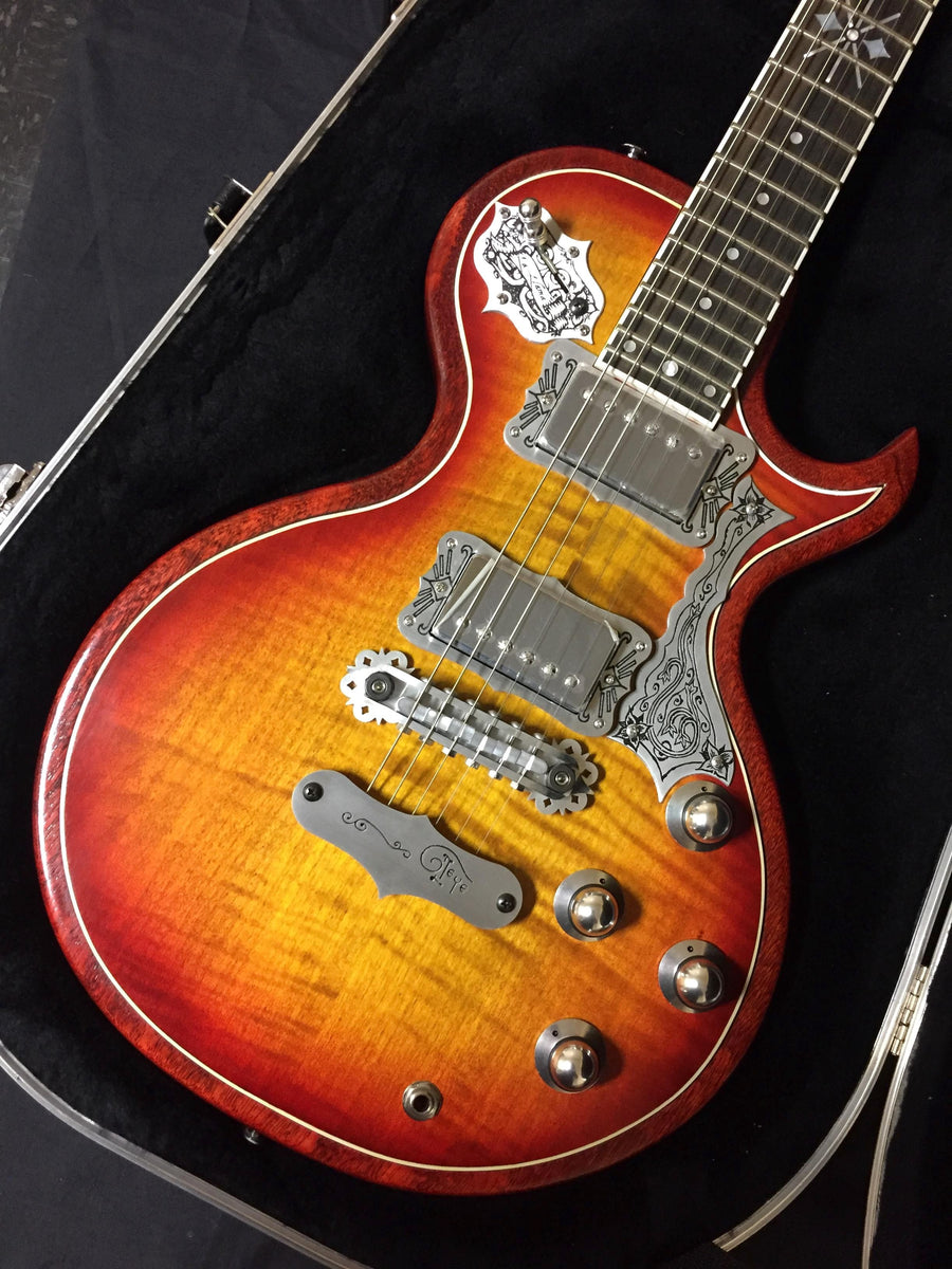 Teye La Llama Cherry Sunburst – Jimmy Wallace Guitars