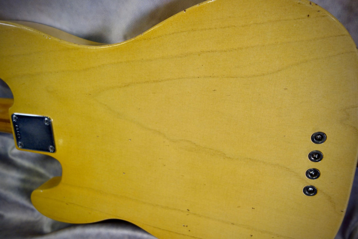 Jimmy Wallace Slab Body P Bass Jimmy Wallace Guitars