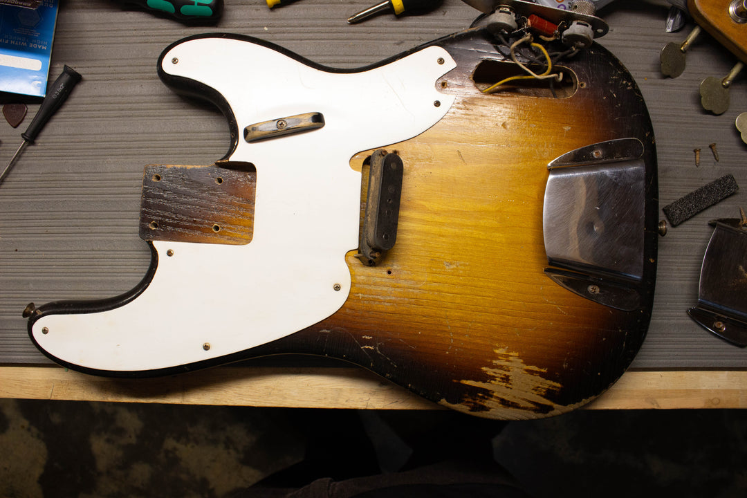 1955 Fender Precision Bass – Jimmy Wallace Guitars