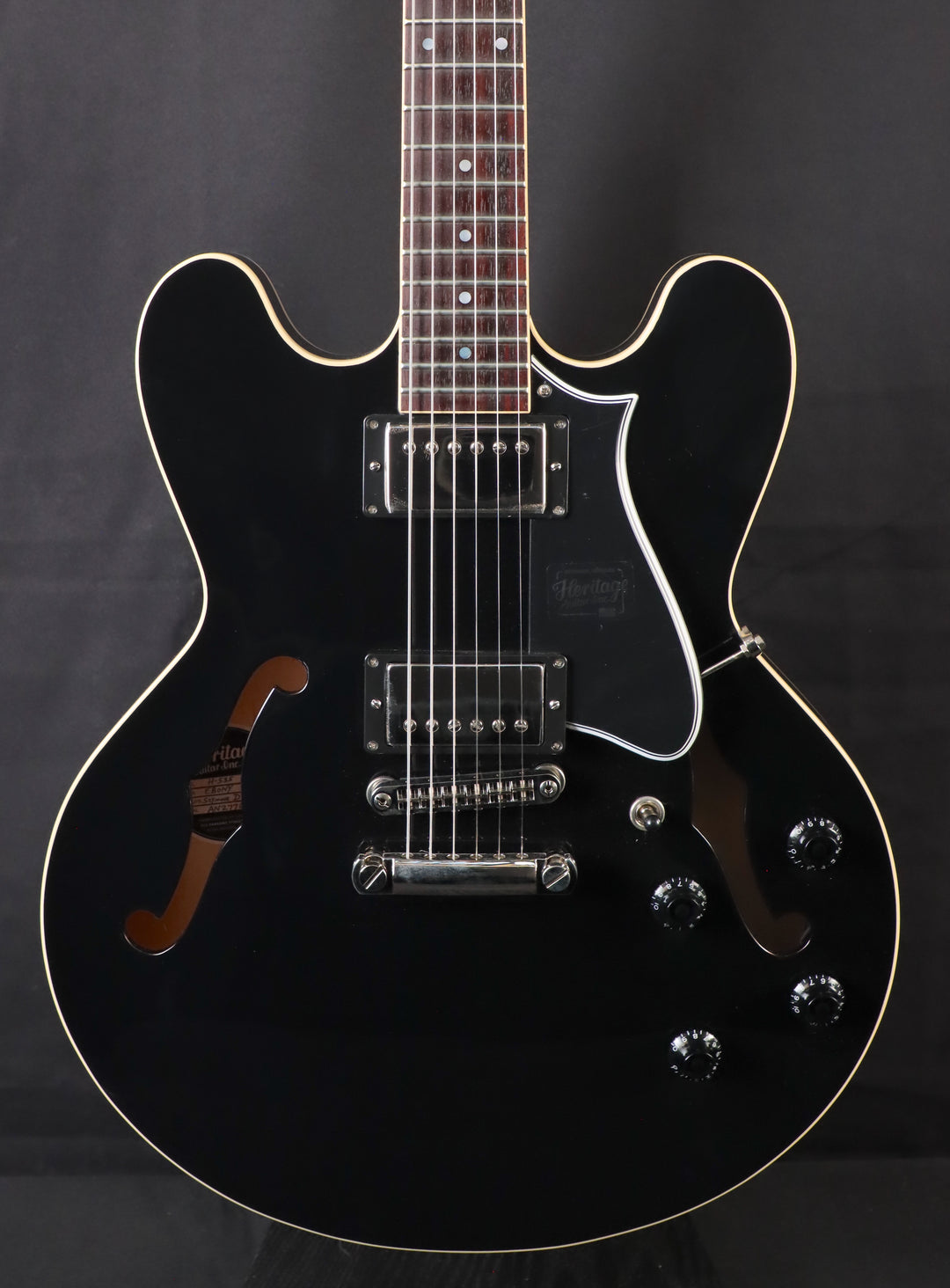 Heritage Semi Hollow body – Jimmy Wallace Guitars