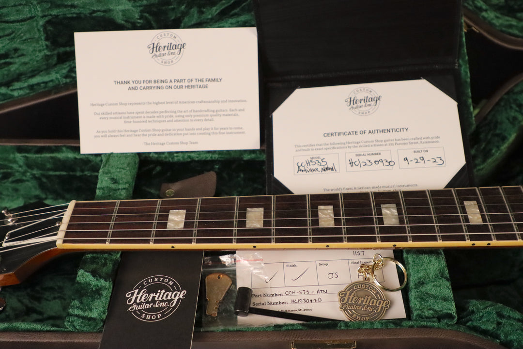 NEW H535 Custom Core – Jimmy Wallace Guitars