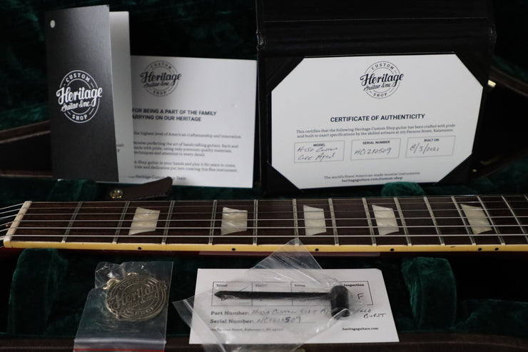 Heritage H150 AA Core Collection with Factory Jimmy Wallace Pickups