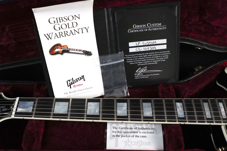 Gibson Custom Shop - Les Paul Custom – Jimmy Wallace Guitars