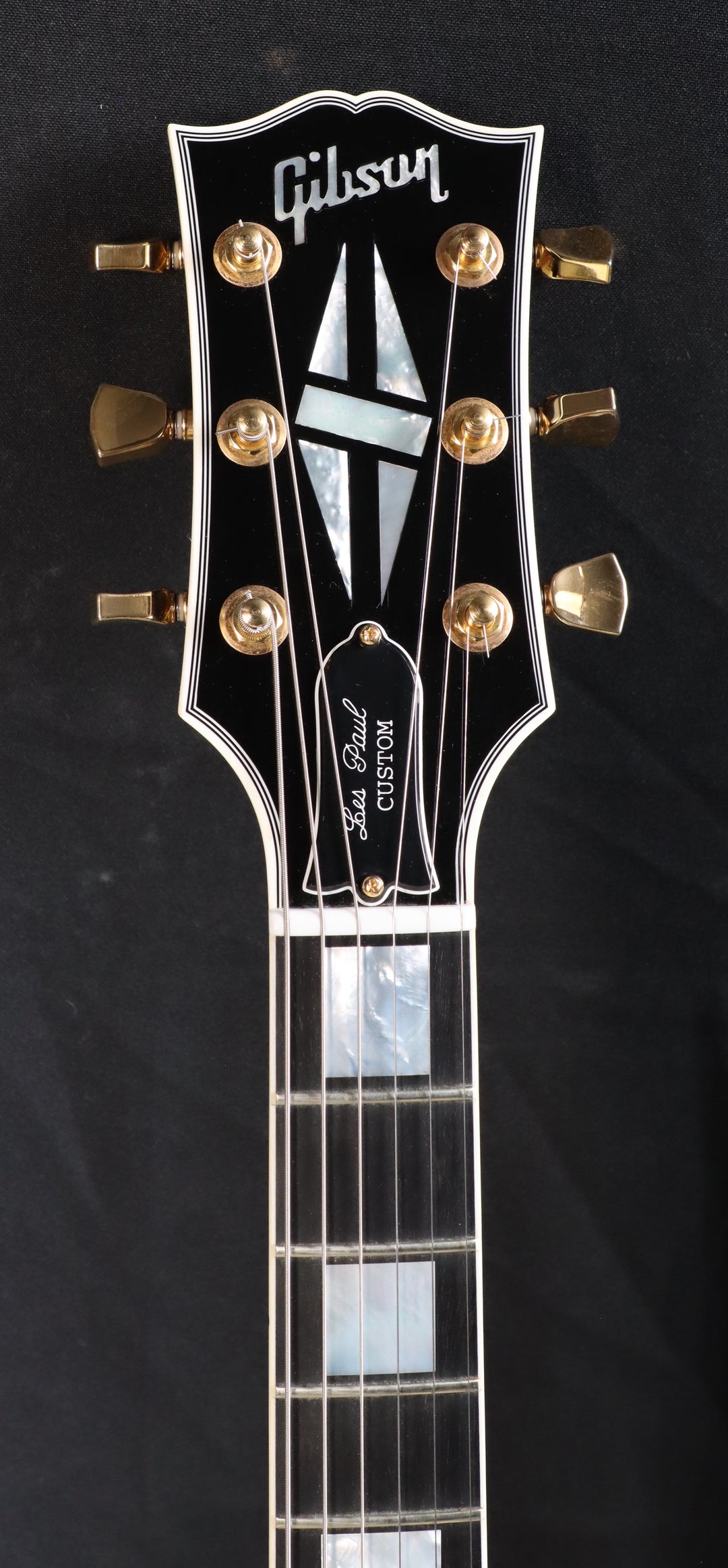 ギター Gibson Custom Shop Les paul Lower Logo Gibson Custom Shop - Les Paul Custom – Jimmy Wallace Guitars