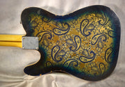 Jimmy Wallace Blue Paisley T-Line