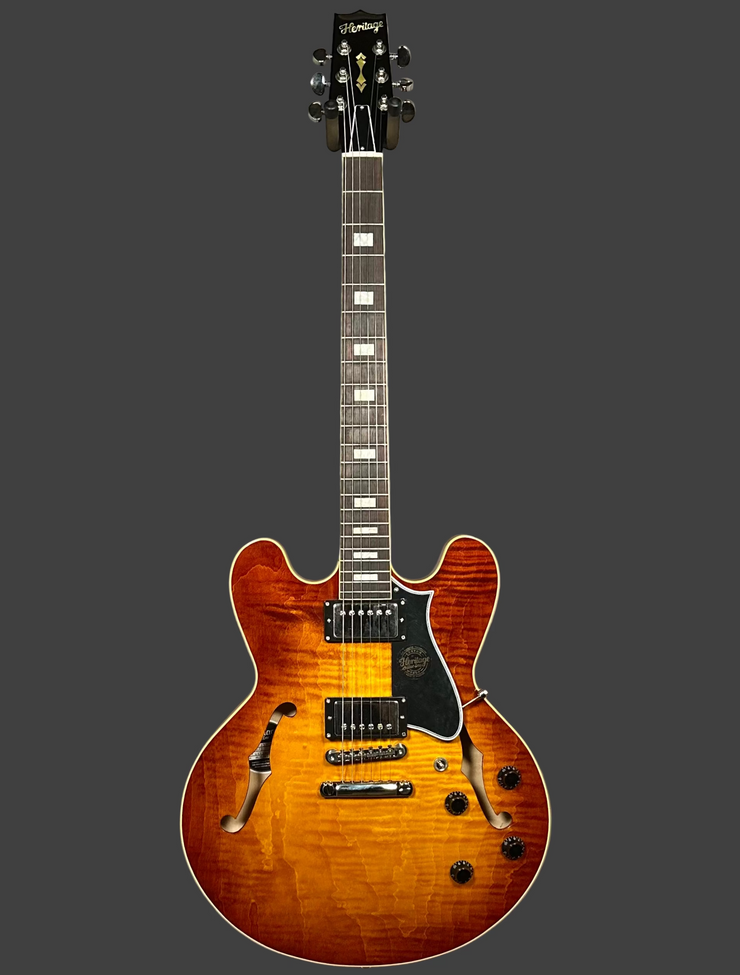Heritage H535 Custom Shop Limited Run Custom Color Almond Burst