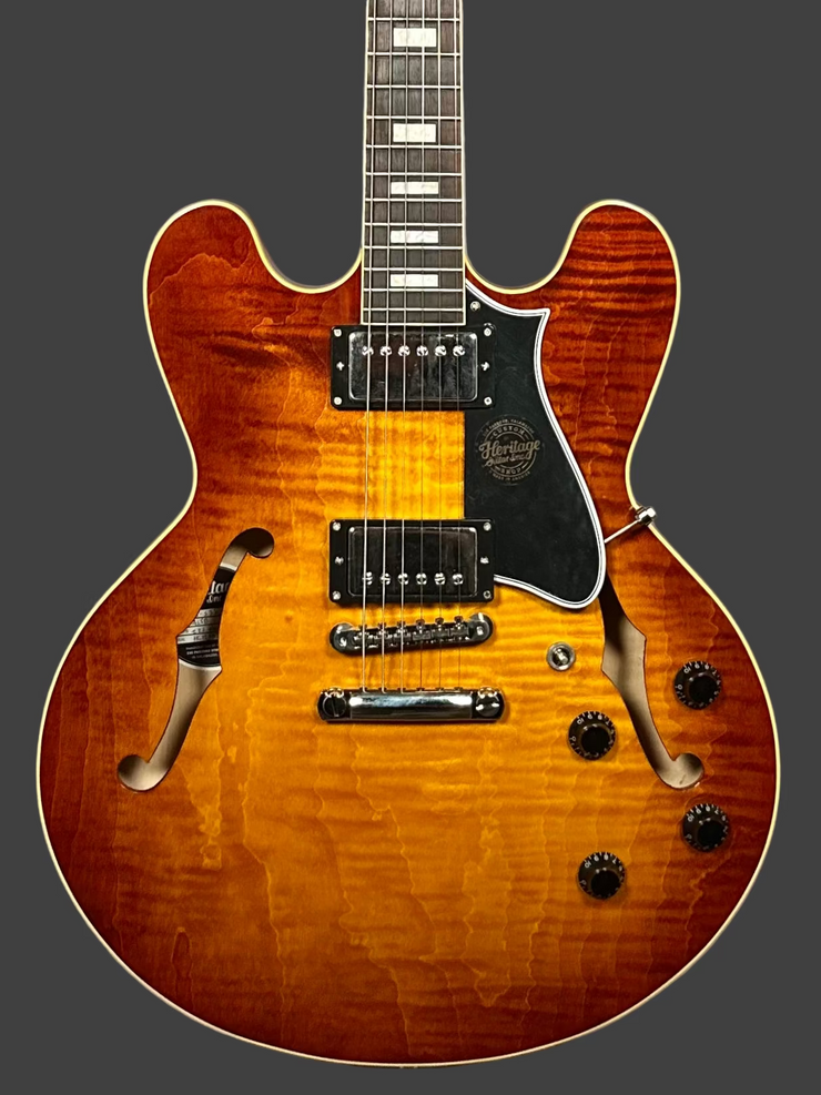 Heritage H535 Custom Shop Limited Run Custom Color Almond Burst