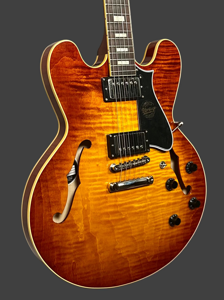 Heritage H535 Custom Shop Limited Run Custom Color Almond Burst