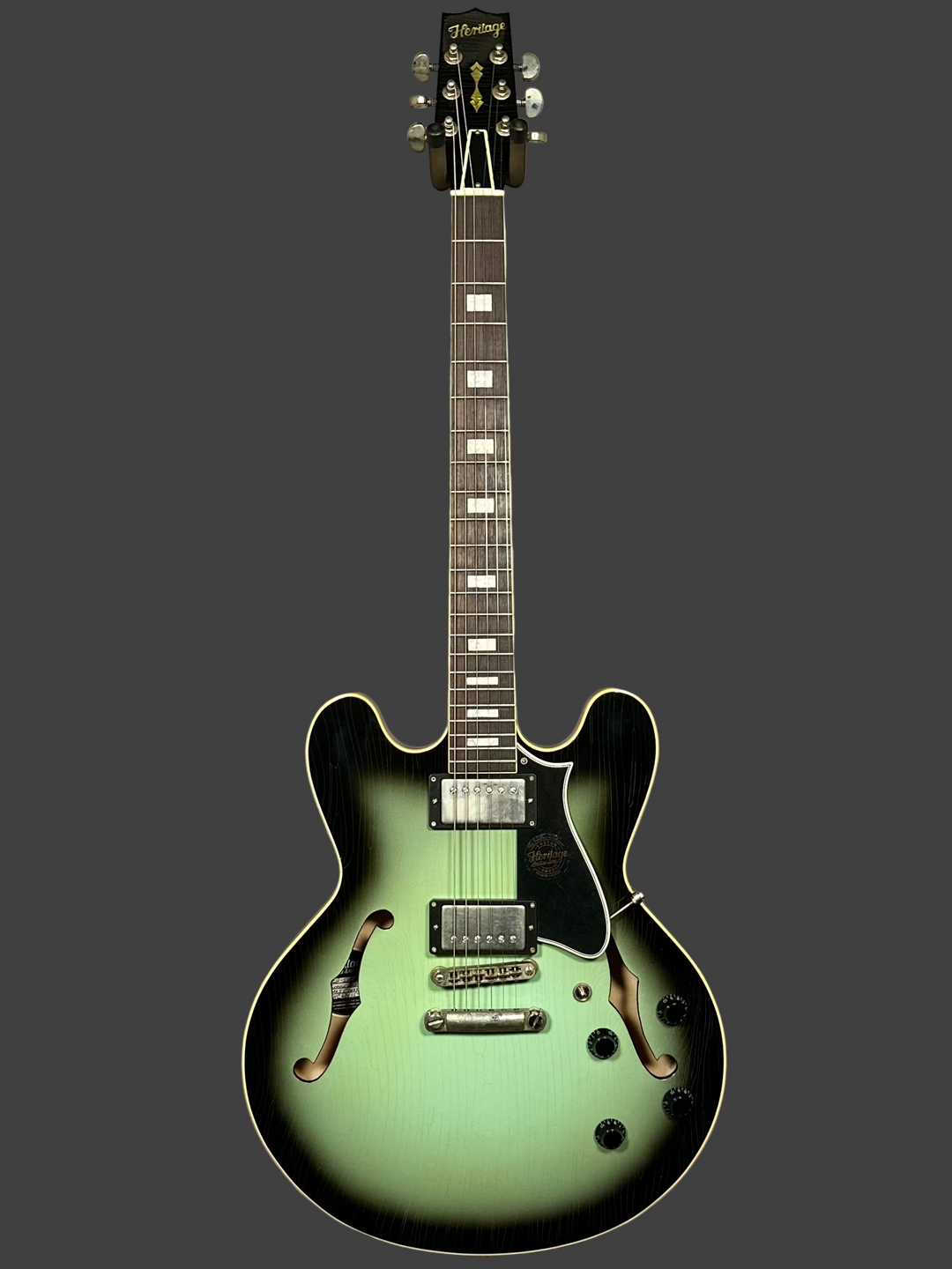 Heritage Custom Shop H-535 Limited Run Custom Green burst – Jimmy
