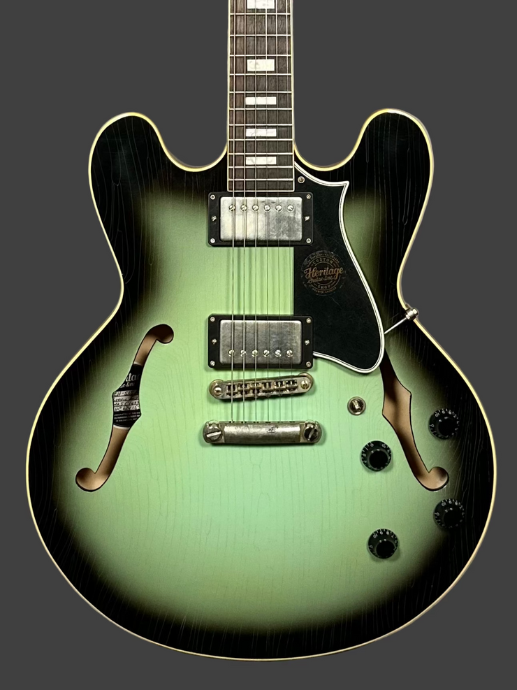 Heritage Custom Shop H-535 Limited Run Custom Green burst