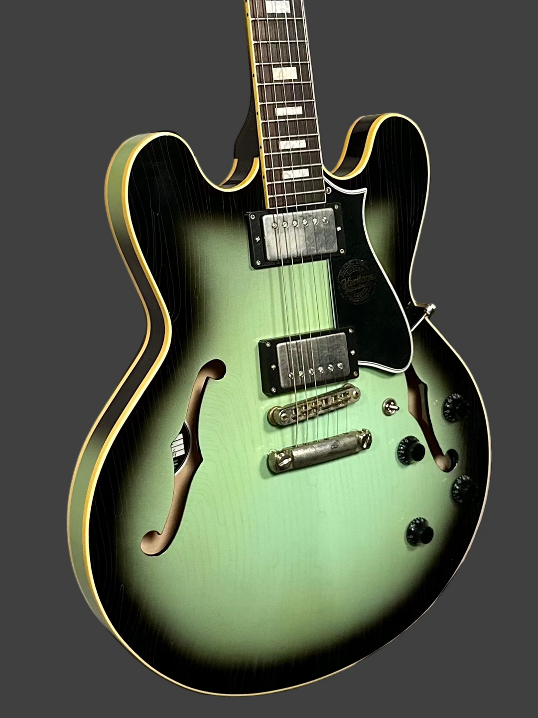Heritage Custom Shop H-535 Limited Run Custom Green burst – Jimmy