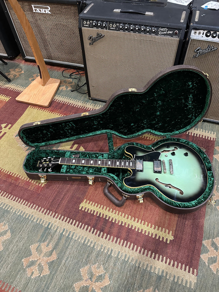 Heritage Custom Shop H-535 Limited Run Custom Green burst