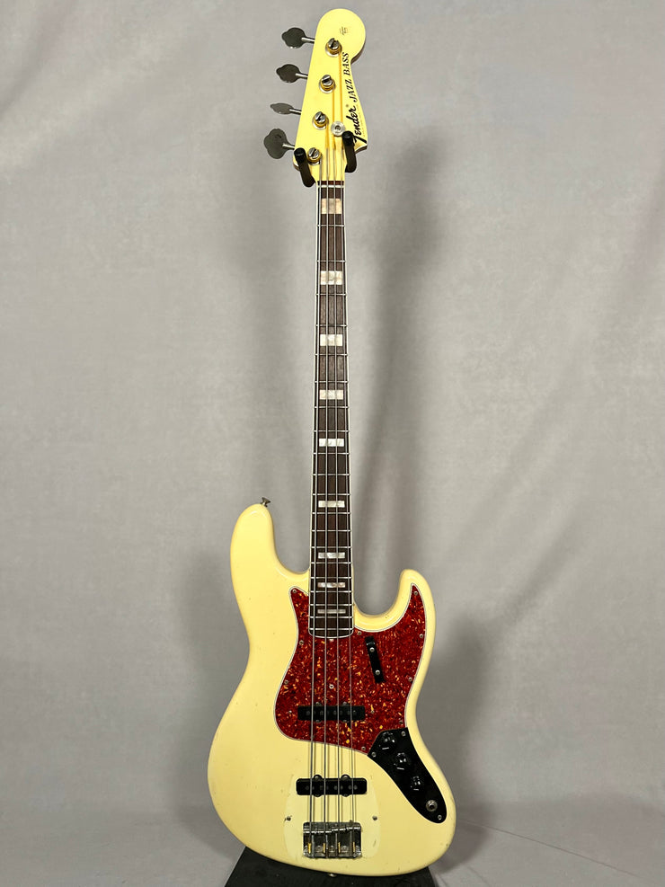 1970 Fender Jazz Olympic White with Matching Headstock
