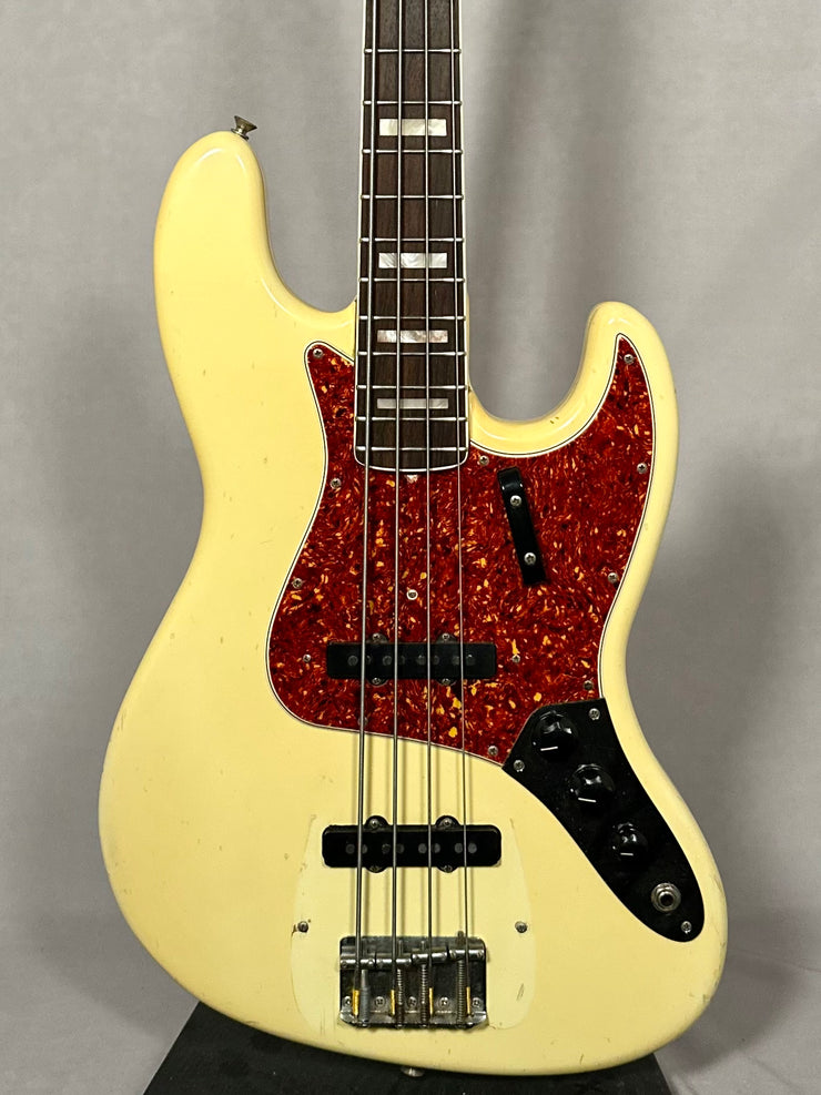 1970 Fender Jazz Olympic White with Matching Headstock
