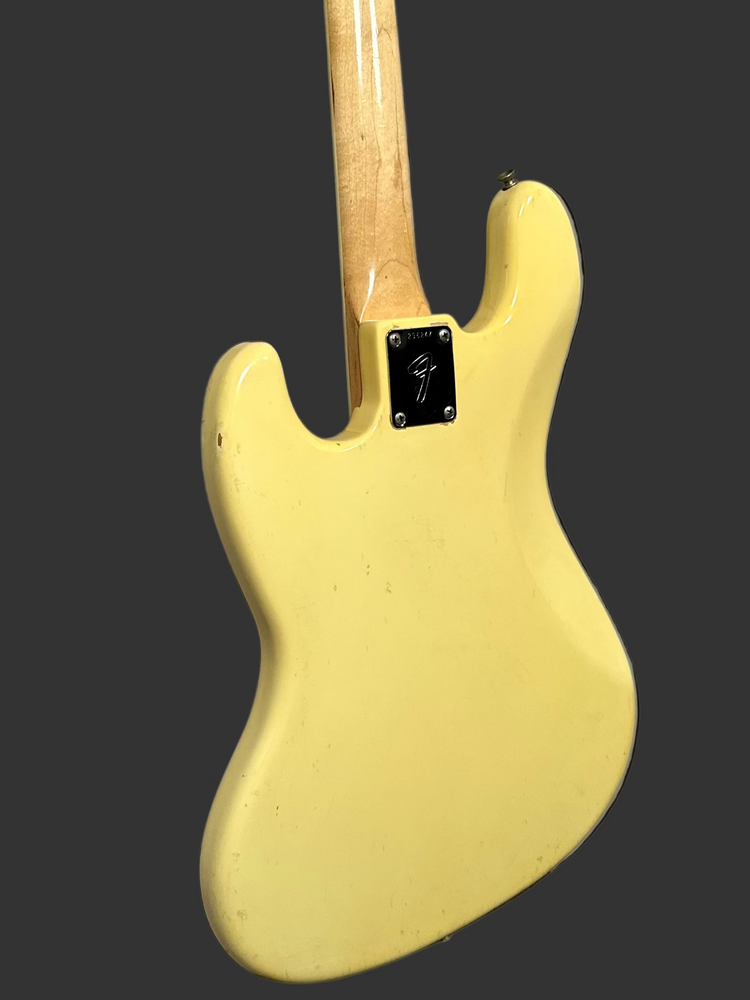 1970 Fender Jazz Olympic White with Matching Headstock – Jimmy