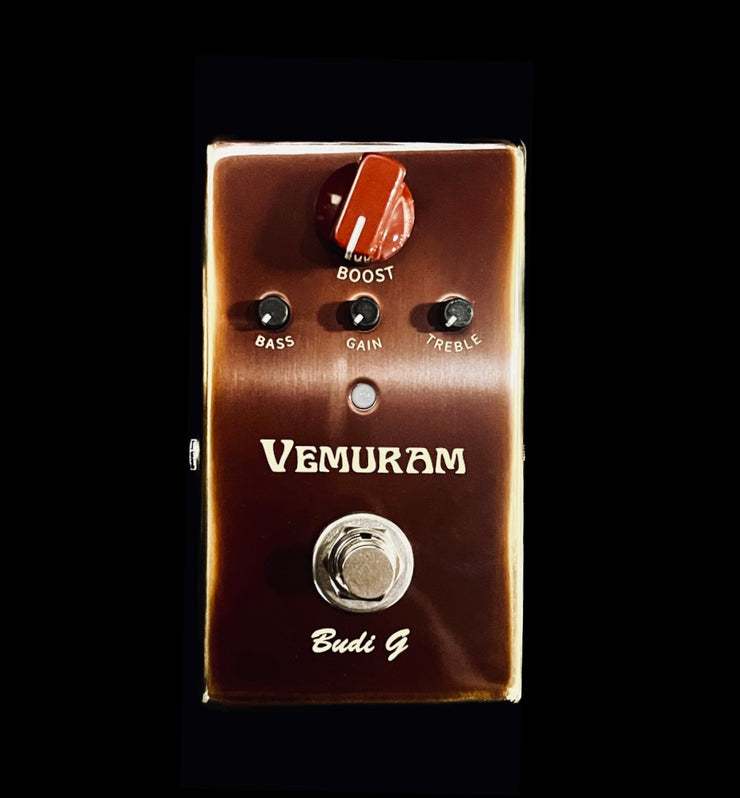 gain boost pedal Budi-G ~ "Gritty Gain" Boost Pedal