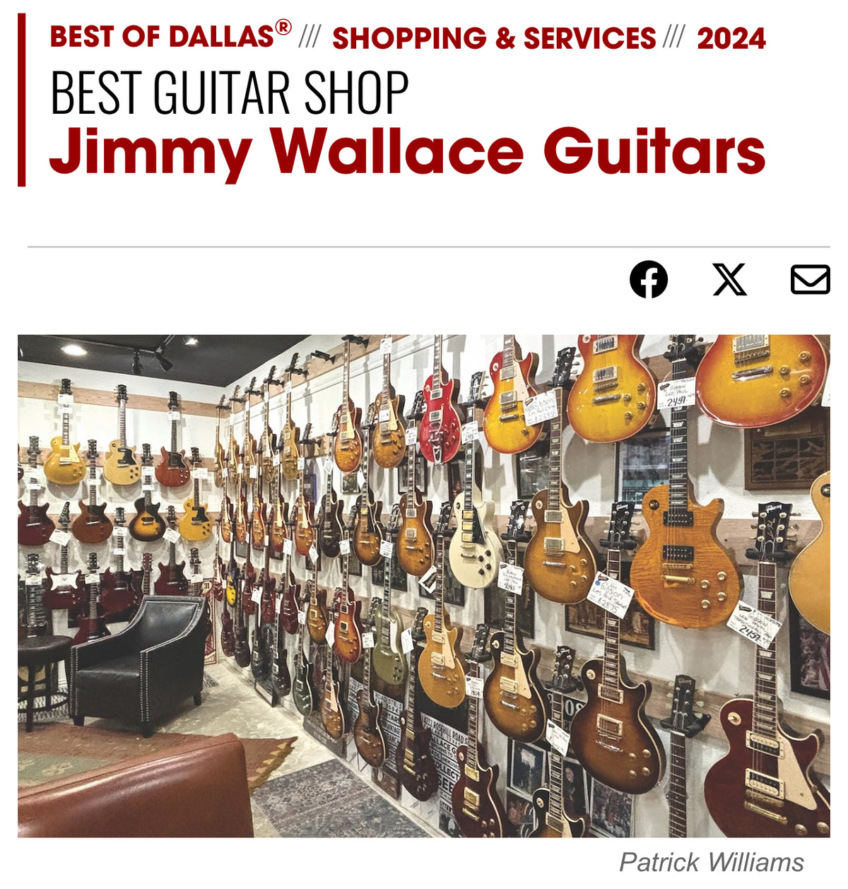 Jimmy Wallace Guitars