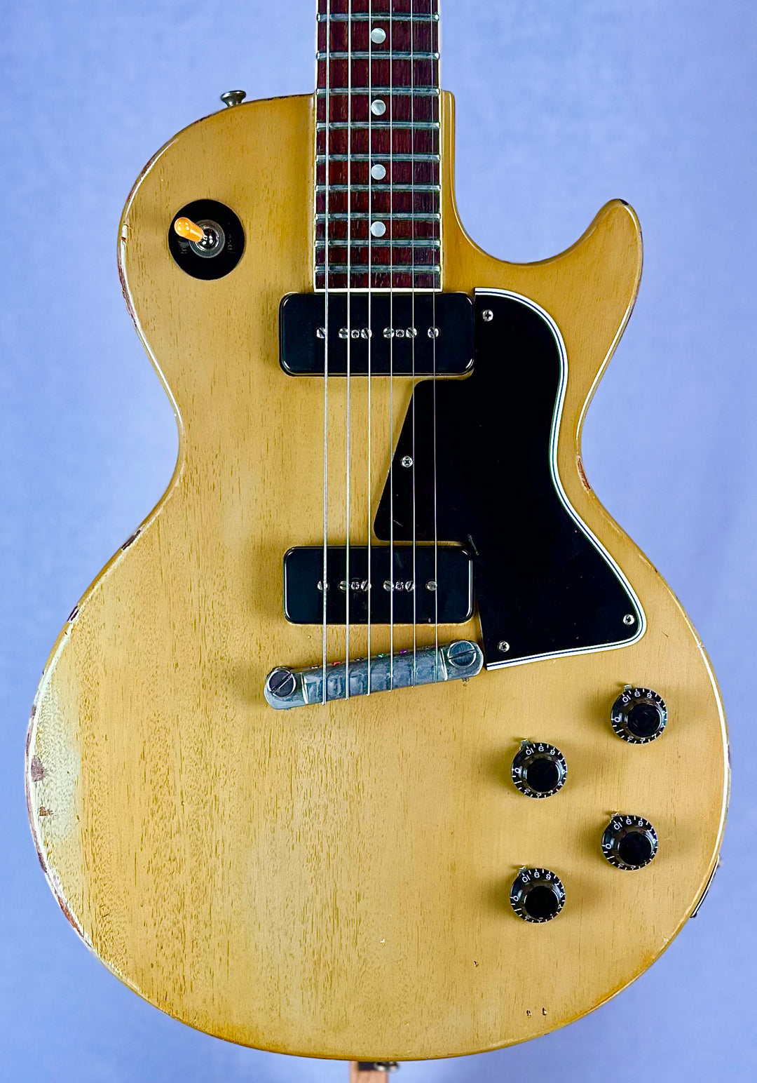 1956 Gibson Les Paul Special TV Yellow – Jimmy Wallace Guitars