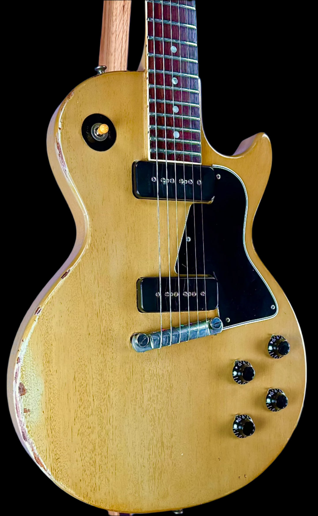 1956 Gibson Les Paul Special TV Yellow – Jimmy Wallace Guitars