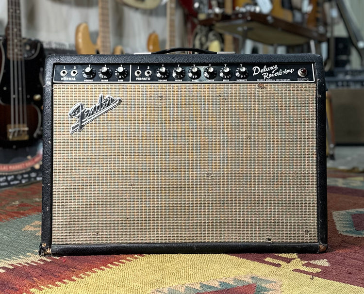 1965 Fender Deluxe Reverb SOLD** – Jimmy Wallace Guitars