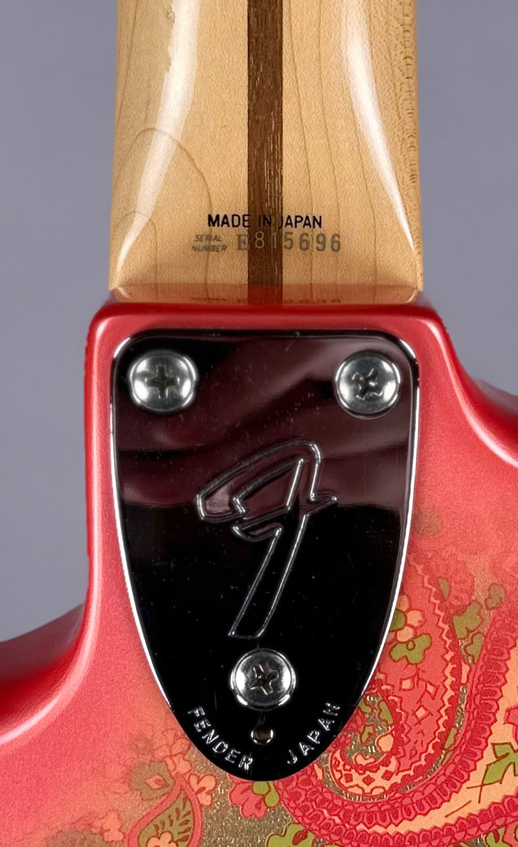 Fender Paisley Stratocaster Made In Japan – Jimmy Wallace Guitars
