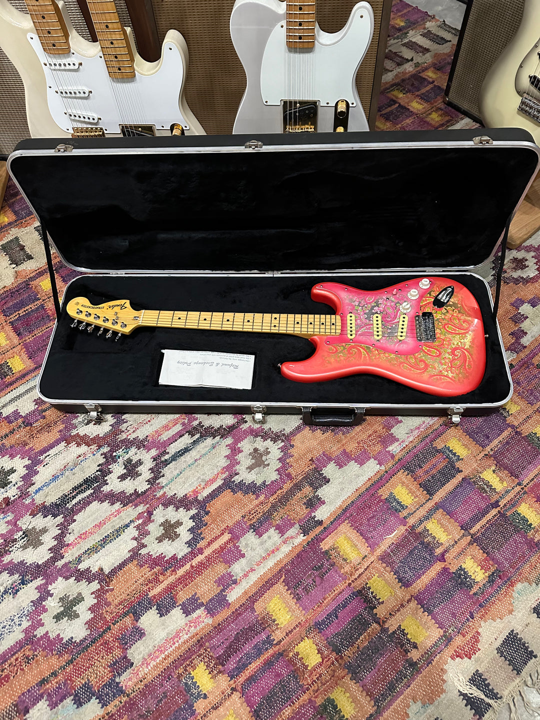 Fender Paisley Stratocaster Made In Japan – Jimmy Wallace Guitars
