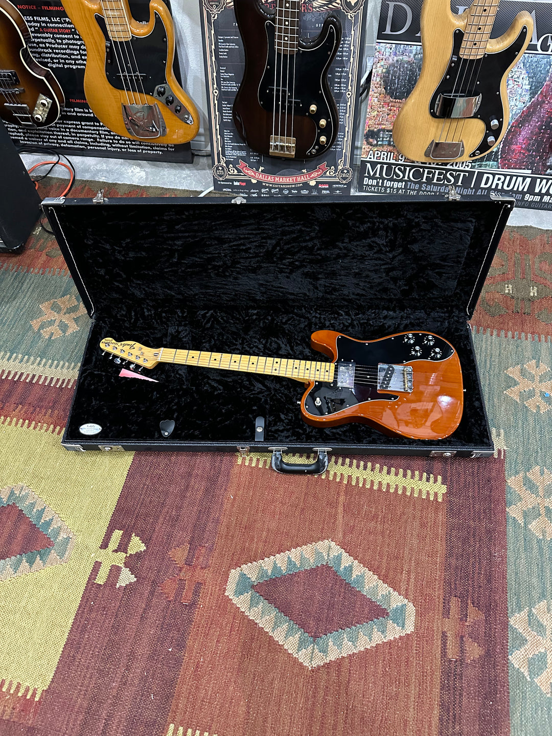 希少Fender Telecaster Custom Fender Custom Shop Dennis Galuszka Masterbuilt Artisan Tamo Ash