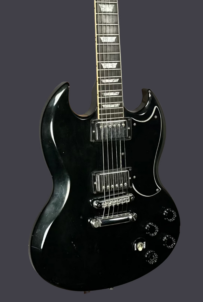 Gibson SG ブラックエレキギター 1986 Gibson SG Standard - SOLD* – Jimmy Wallace Guitars