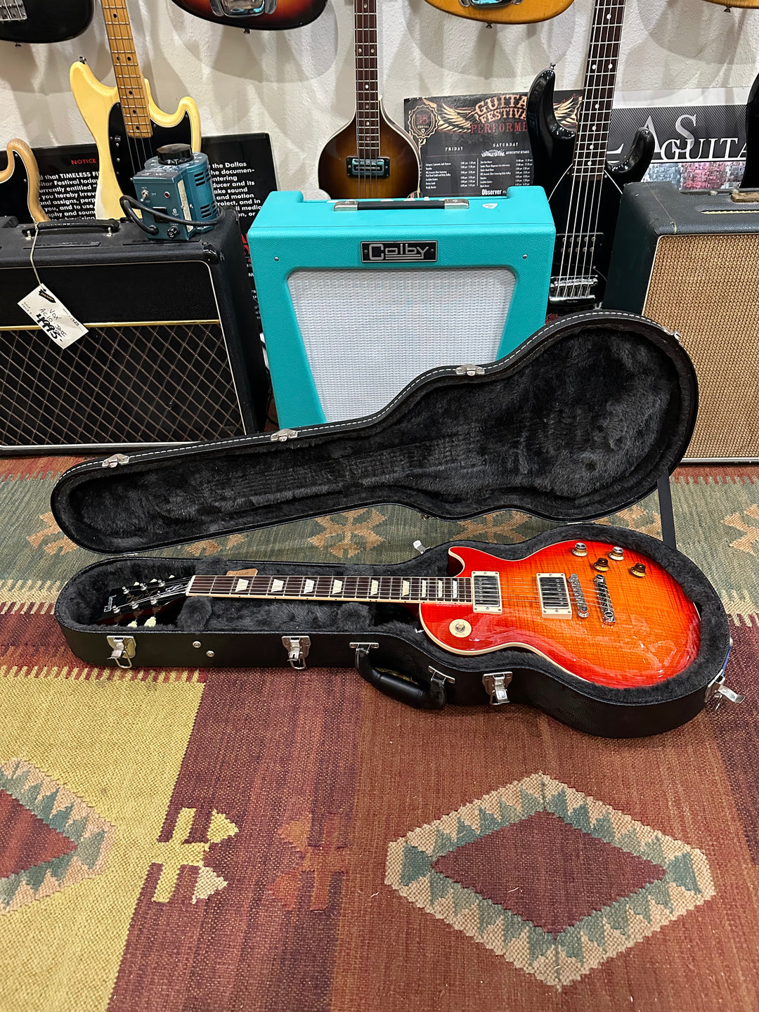Joe Bonamassa Gibson Tomato Soup Burst Les Paul – Jimmy Wallace