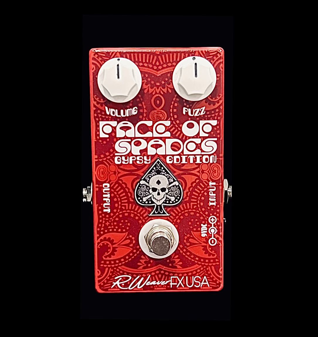 ギター R Weaver FX Face of Spades 2020 R Weaver FX Face of Spades Cezar Diaz Fuzz Clone SRV
