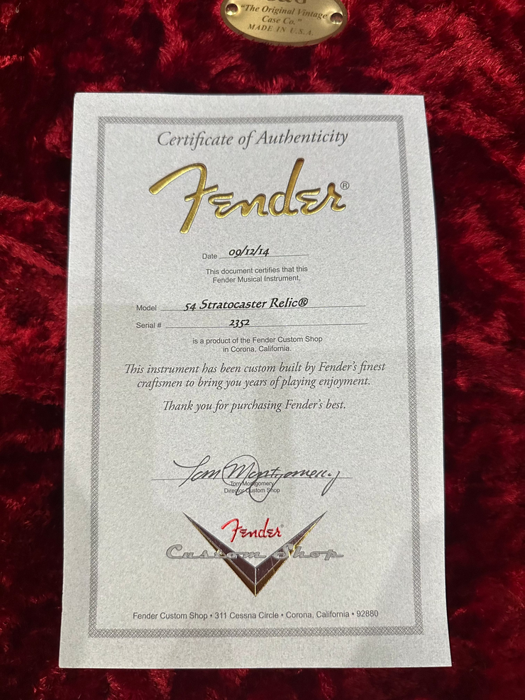 2014 Fender Custom Shop 60th Anniversary &