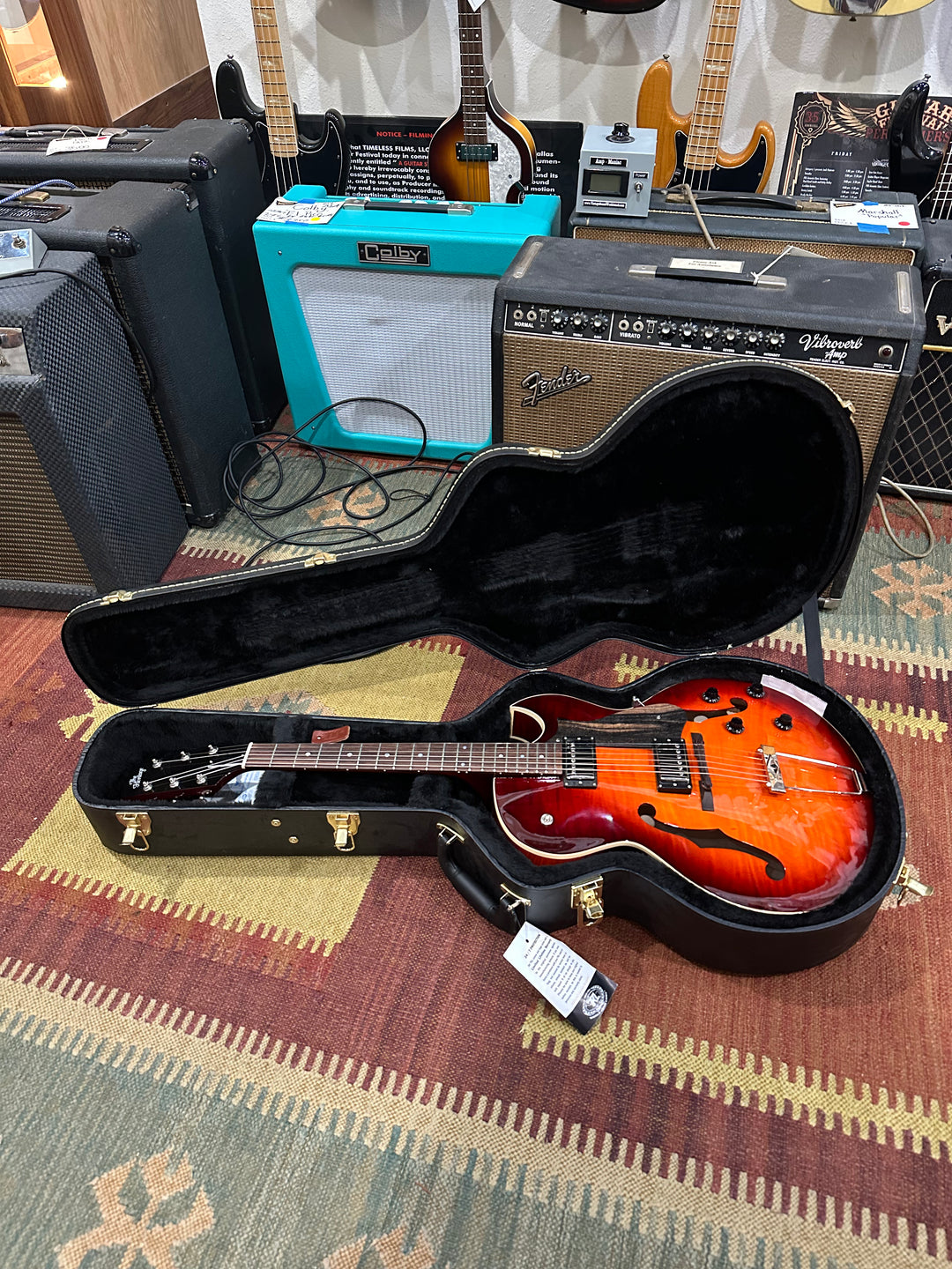 Heritage Limited Run Color H575 – Jimmy Wallace Guitars