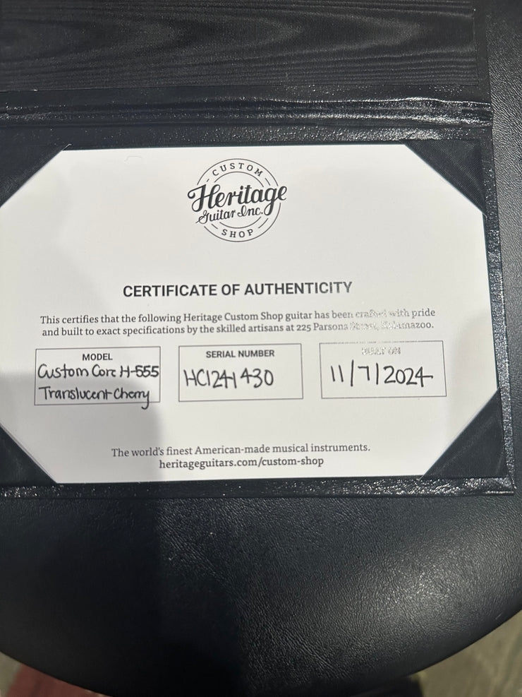 Heritage H-555 Custom Core