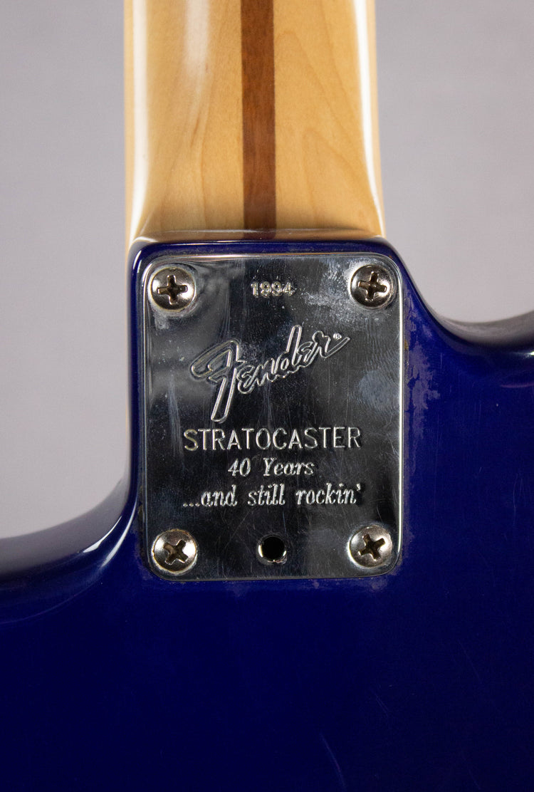 Fender 40th Anniversary Stratocaster – Jimmy Wallace Guitars