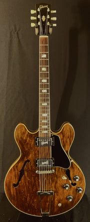 1972 Gibson ES 335 Walnut - Very Rare Embossed pickup covers!