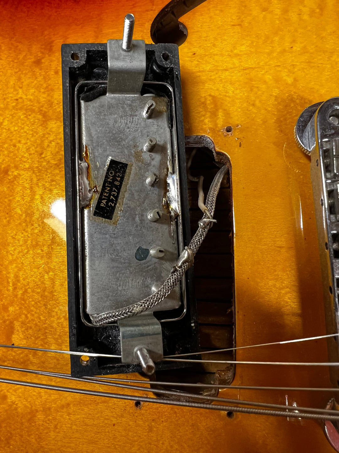 Epiphone 　AJ 18S NA ひな祭り特価　３月3日まで 1966 Epiphone Riviera – Jimmy Wallace Guitars