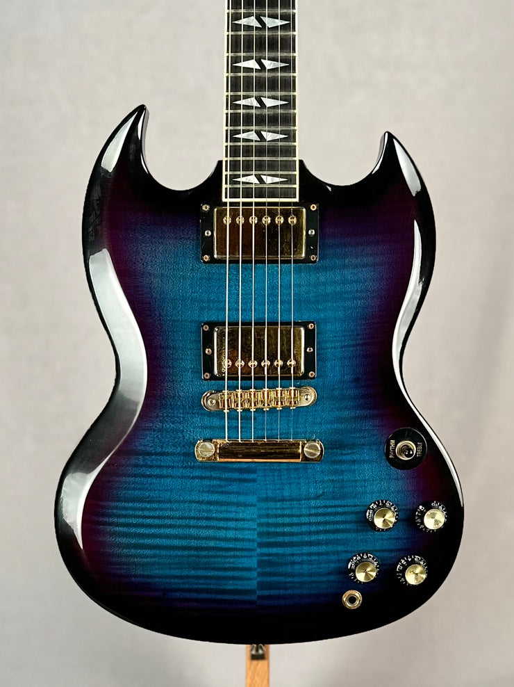 2001 Gibson SG Flame Top - Blue burst