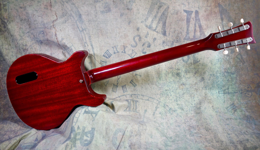 Jimmy Wallace SC Cherry Double Cutaway – Jimmy Wallace Guitars