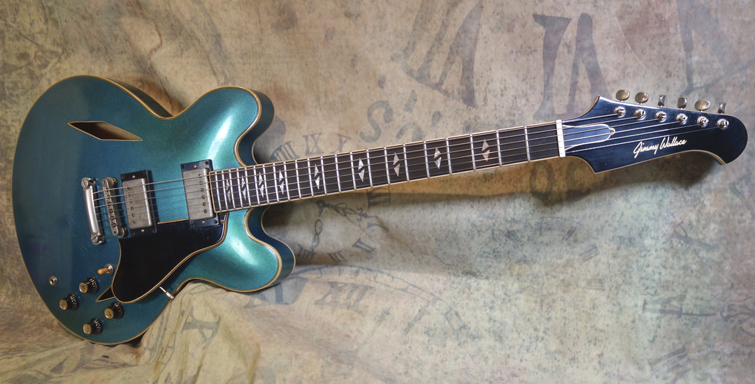 Jimmy Wallace MT in Metalic Blue ORDER NOW! – Jimmy Wallace Guitars