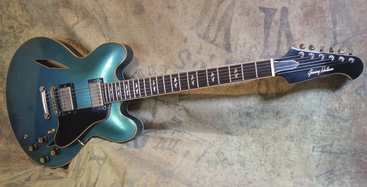 Jimmy Wallace MT in Metalic Blue ORDER NOW! – Jimmy Wallace Guitars