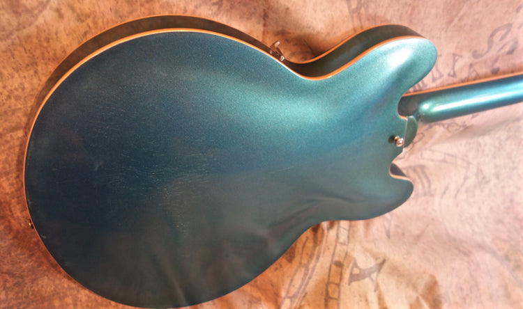 Jimmy Wallace MT in Metalic Blue ORDER NOW! – Jimmy Wallace Guitars