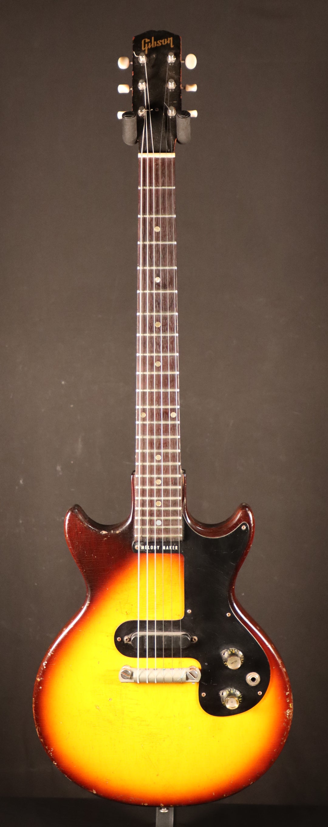 『うーこ』Gibson USA  melody maker Gibson Melody Maker Pelham Blue 1966 – Chicago Music Exchange