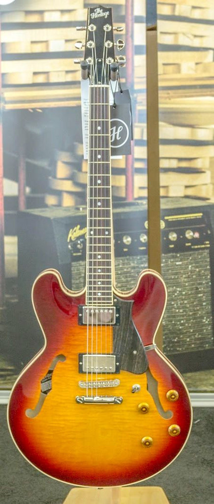 SOLD **** Heritage H 535 Vintage Wine Burst – Jimmy Wallace Guitars