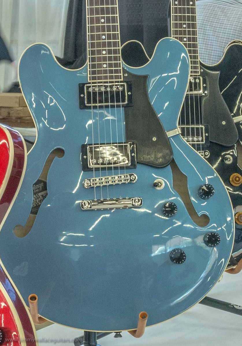 SOLD **** Heritage H 535 Pelham Blue – Jimmy Wallace Guitars
