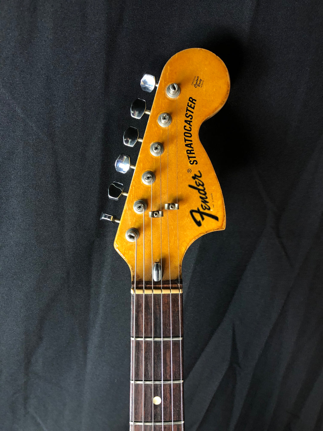 SOLD **** 1972 Fender Stratocaster – Jimmy Wallace Guitars