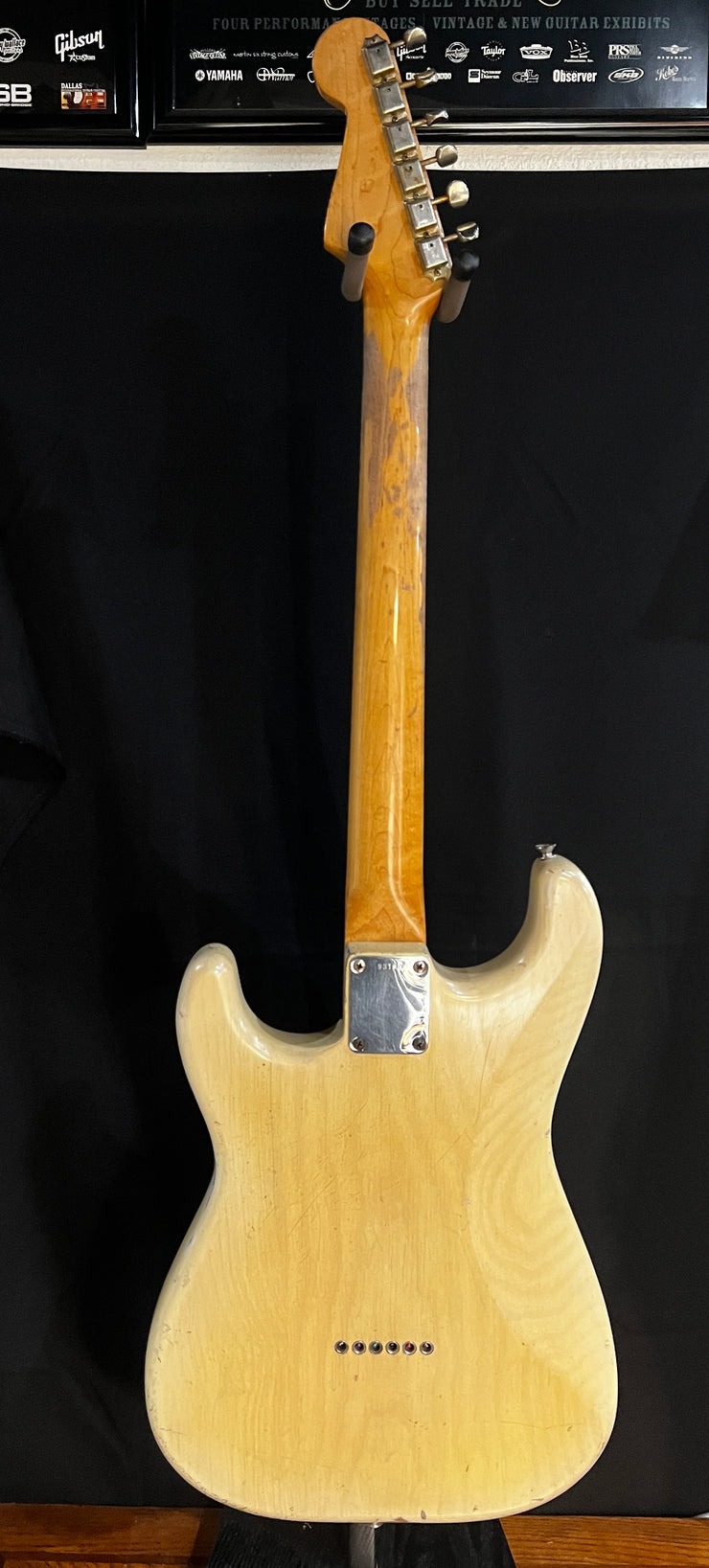 Early 1963 Fender Stratocaster Hardtail – Jimmy Wallace Guitars