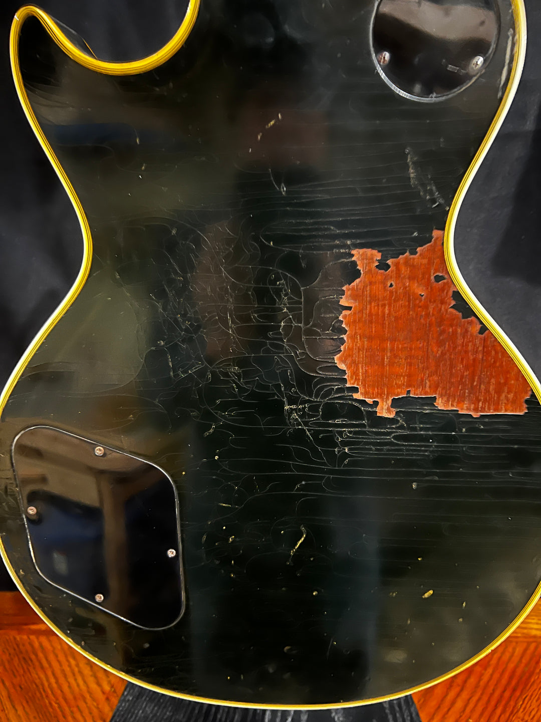 ギター Les Paul Custom shop Custom nonhistoric 1969 Les Paul Custom - Rare Factory Chrome – Jimmy Wallace Guitars