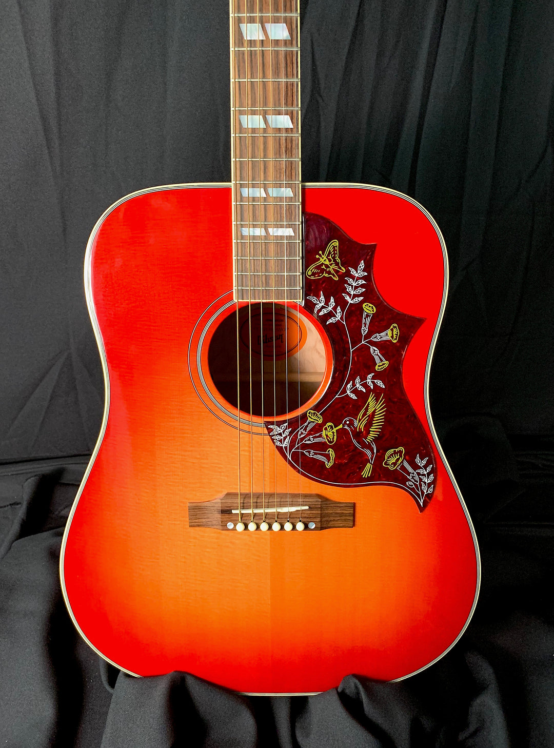 SOLD **** 2013 Gibson Custom Hummingbird – Jimmy Wallace Guitars